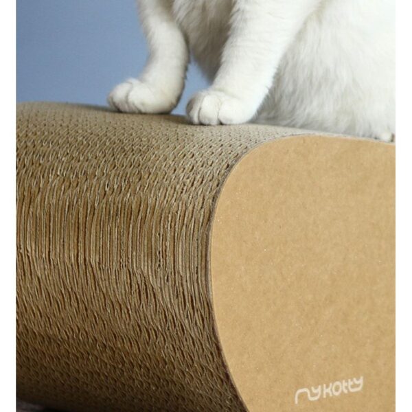 myKotty VIGO scratcher duurzaam kartonnen krabmeubel voor katten bruin