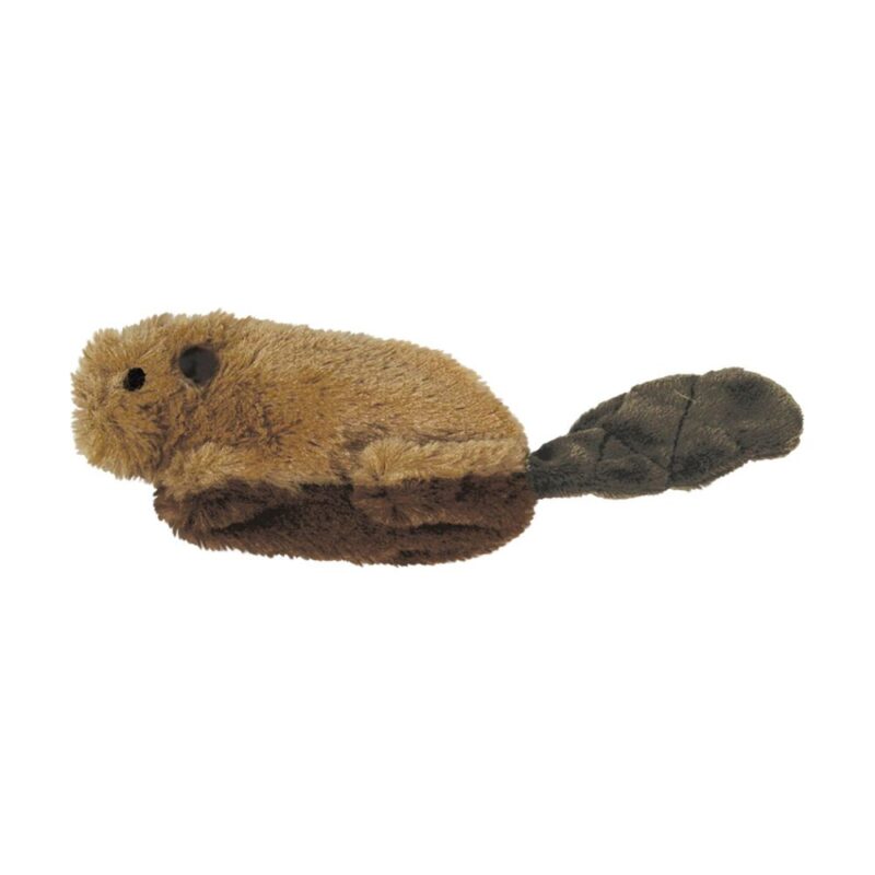 Kong Refillables met kattenkruid catnip hervulbaar Beaver kattenspeeltje