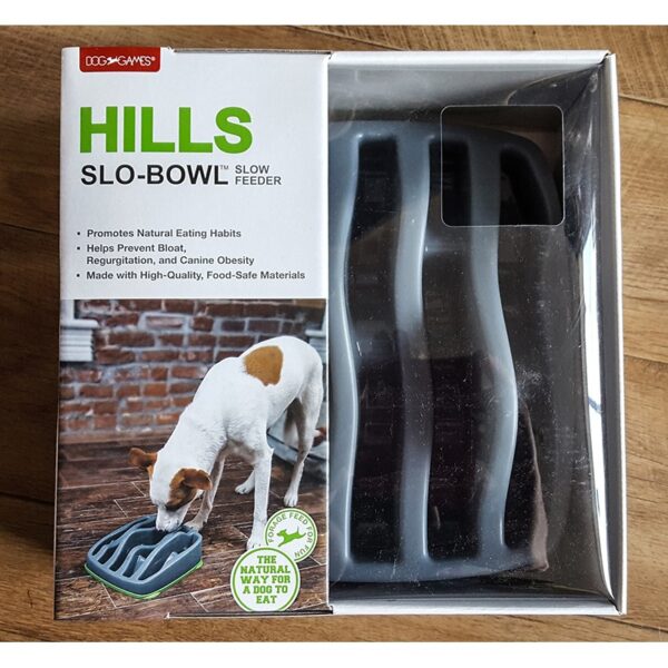 Dog Games slo-bowl Hills slow feeder voerpuzzel voor katten en honden
