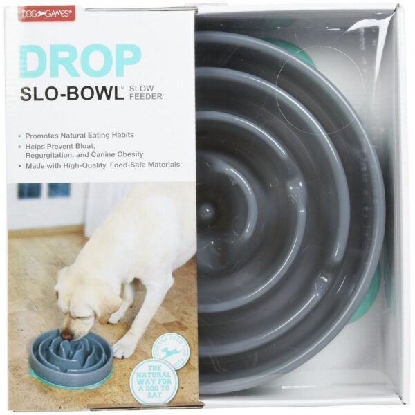 Dog Games slo-bowl drop slow feeder voerpuzzel voor katten en honden