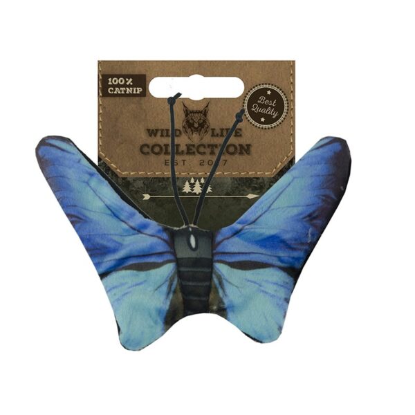 Wild Life Collection Cats - Blue Butterfly catnip