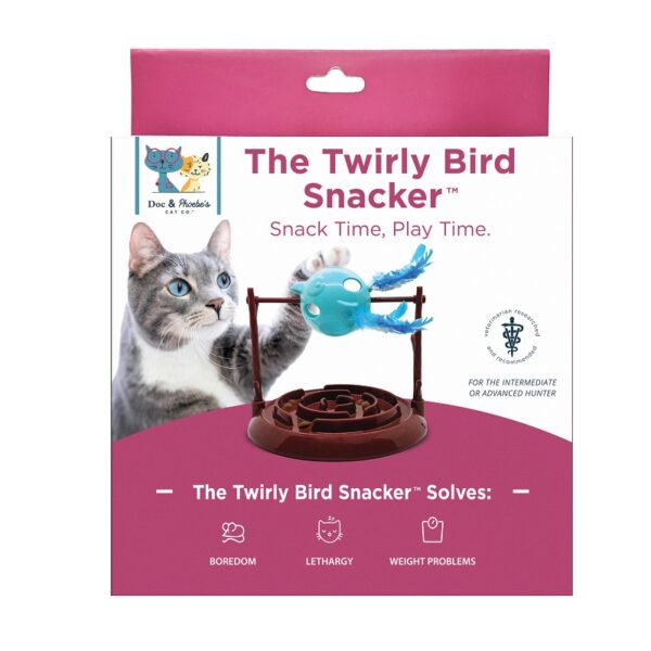 Doc & Phoebe's Twirly Bird Snacker voerpuzzel