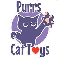 Purrs Cat Toys logo Purrs - Purrsuit Long kattenhengel met veer